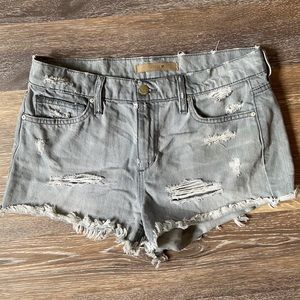 Joe’s jeans gray denim shorts